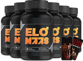 6-bottle pack of EloMaas with the two free e-books