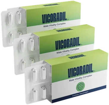 Pack of 3 Vigoradil boxes